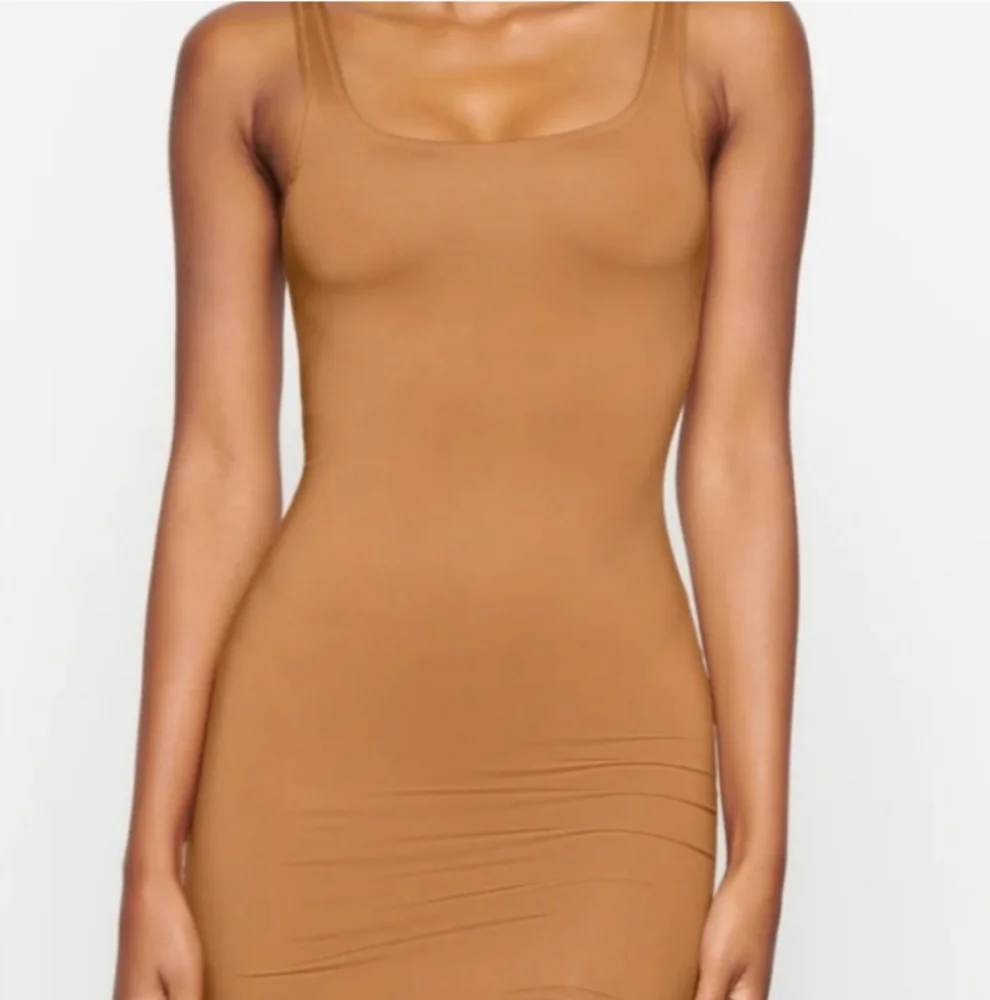 NEW SKIMS Signature Swim Tank Dress XXS